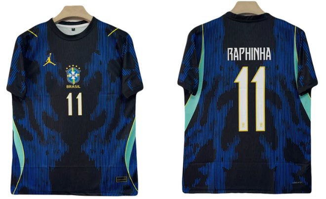 Brazil 2026 World Cup Away kit Raphina Half Sleeve Sublimation