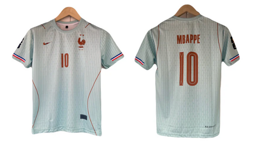 France 2026 World Cup Away kit Mbappe Half Sleeve Sublimation
