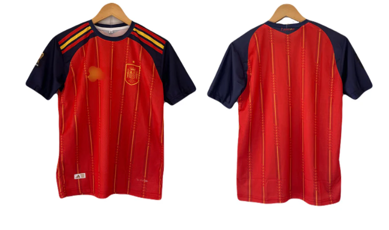 Spain 2026 World Cup Home Kit Plain Half Sleeve